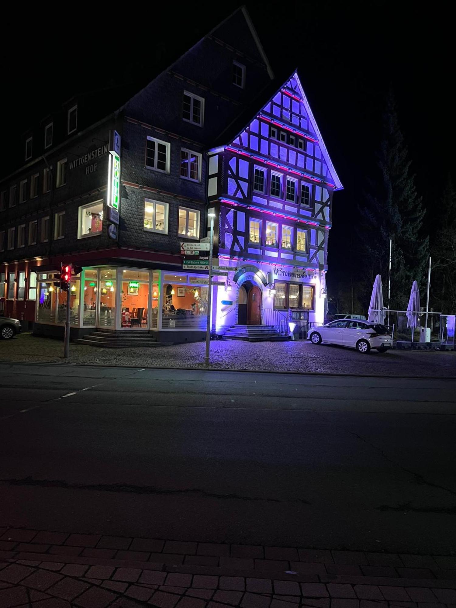 Hotel Wittgensteiner Hof Bad Laasphe Esterno foto